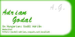 adrian godal business card